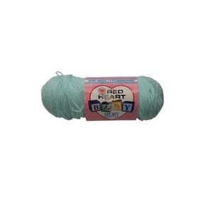 Red Heart Baby Sport Yarn – Pastel Green (Color 868) – 6 oz Skein